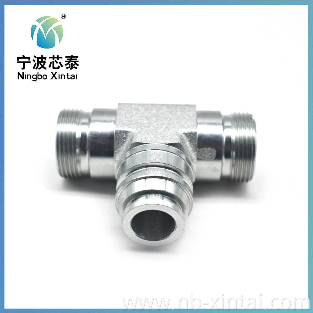 Plumbing Stainless Steel Hose Male Fittings Connector Tee Reducer Pipe Fitting Hydraulic Connector Elbow Pipe Fitting One Piece Fitting Hose Adapter